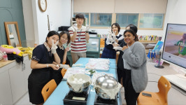 경주선덕여고, 다문화 학생 송편 빚으며 한국문화 체험하기 눈길