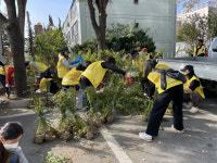 경산시자원봉사센터, 하양청구1차아파트 안전한 마을 만들기 활동 전개