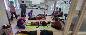 포항 더조은요양병원, 죽장면 수곡경로당서 의료봉사활동