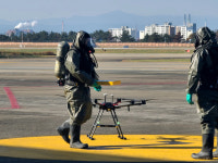 드론 테러 실전처럼 대비…포항경주공항서 대규모 훈련