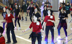 [포토] 리듬에 몸을 맡겨…전국송년 라인댄스 페스티벌