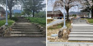 경주 불국사 상가시장 새단장…도로·보행로 등 정비 마무리