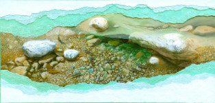 갤러리 청라, 25일까지 서양화가 김병집 일급수 이야기 개최