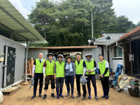 농협 안동시지부, 와룡면 집중호우 피해 농가 수해복구에 구슬땀