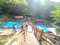 구미도시공사 옥성자연휴양림 숲속 물놀이장 18일 개장