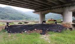 청도군 물관리사업소, 여름철 집중호우 대비 하천변 환경정비