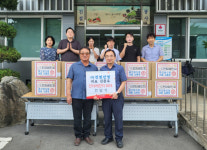 ㈜건영산업, 의성 춘산면에 전자레인지 10대 후원