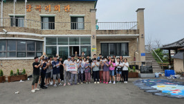 경산시자원봉사센터, 만복회와 진량읍 경로당 환경개선 사업 실시