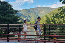 [걸어서 힐링속으로-경북을 걷다] 40. 영천보현산댐 출렁다리