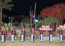 영양군기독교연합회, 성탄트리 점등식 개최…군민들에 희망의 빛