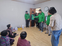해맞이 행사 대신 떡국떡 나눔으로 새해맞이