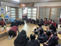 청도군 풍각면, 새해 맞아 경로당 순회 인사