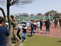 대구 남구, 주한미군과 남덕초 학생들의 특별한 교류 시간