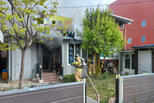 포항 대도동 식당서 화재…40분 만에 진화