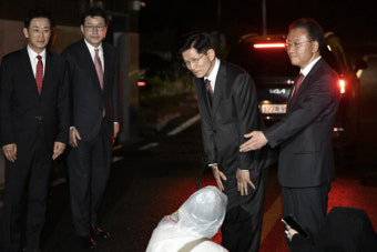 [포토] 김문수 후보, 박근혜 전 대통령 예방