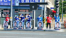 영천 시청오거리, 선거 명당서 조용한 교차로로…정치 열기 사라진 현장
