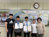 문경 호서남초, 전국소년체육대회 씨름 금·은메달 석권