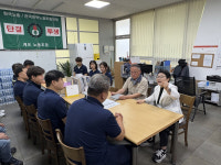 임이자 기획재정위원장, 대미 관세 직격탄 맞은 상주 자동차 부품업체 방문