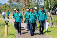 예천 금곡천 생태하천 복원 막바지…내년 10월 준공 목표