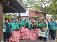 군위 효령면 새마을회, 승강장·통학로 정비로 주민 편의 향상