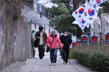 [포토] 3·1절 앞둔 대구 청라언덕 역사길