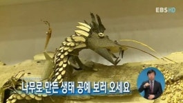 뉴스톡톡 - 나무로 만든 생태 공예 보러 오세요