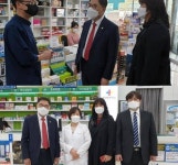 경기도약사회, 한림대동탄성심병원 사설전자처방 거부 약국 방문