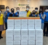 한화제약, 김장김치&비타민 나눔 실천