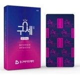 동구바이오제약, 복합성분 조루 치료제  구세정 30일  판매 시작