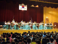 천안용곡초, 국악공연 관람