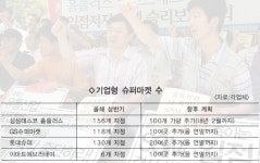 동네슈퍼 대반격…기업형 슈퍼마켓 골목길 진출 제동