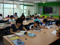 천안 서당초,여름방학 도서관 인기