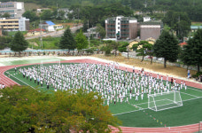 서산 대산초, 인조잔디 운동장 개장 행사