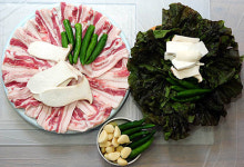 [여행지 맛집]직접 기른 돼지, 삼겹살 맛 일품