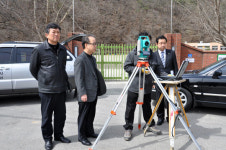 지적측량 현장 방문