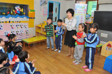 음성군보건소, 손 씻기 체험교실