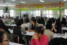 청란여중·고, 어르신과 함께하는 경로잔치