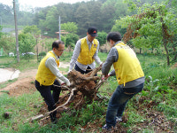 아산署 장애인 시설 방문