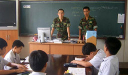 군인 아저씨들과 함께하는 ‘주말교실’