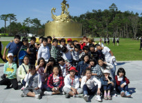 예산 중앙초, 대백제전 체험학습
