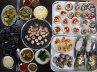 ‘뚝방 조개·생막창구이’