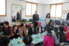 보령 명천초, 경로당 봉사활동