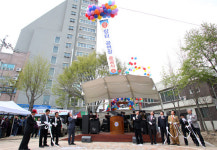 유성구 유성시장에 야외문화공연장 준공