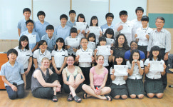 서천 판교중, 주한미군 초청 주말영어교실