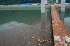 고속道 건설 충주호 환경파괴