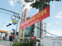 유성시장 인근도로 확장 10년째 제자리