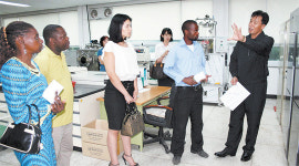 연기군, 농업기술 아프리카 전수