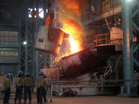 국내 최대 규모 합금철 전기로 제작