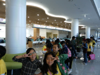 당진 당산초, 군청 방문