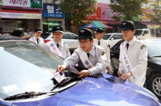 대전 유성구, 노은역 주정차 계도 활동